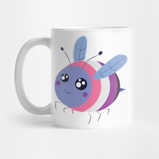 Genderfluid Pride Bee Mug